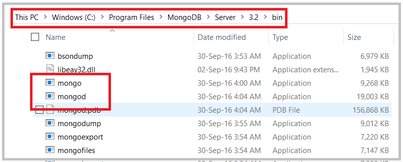 MongoDB Installation on WIndows
