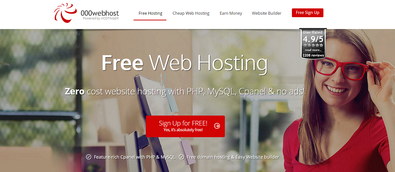 000webhost hosting