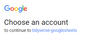 authenticate r to Google account