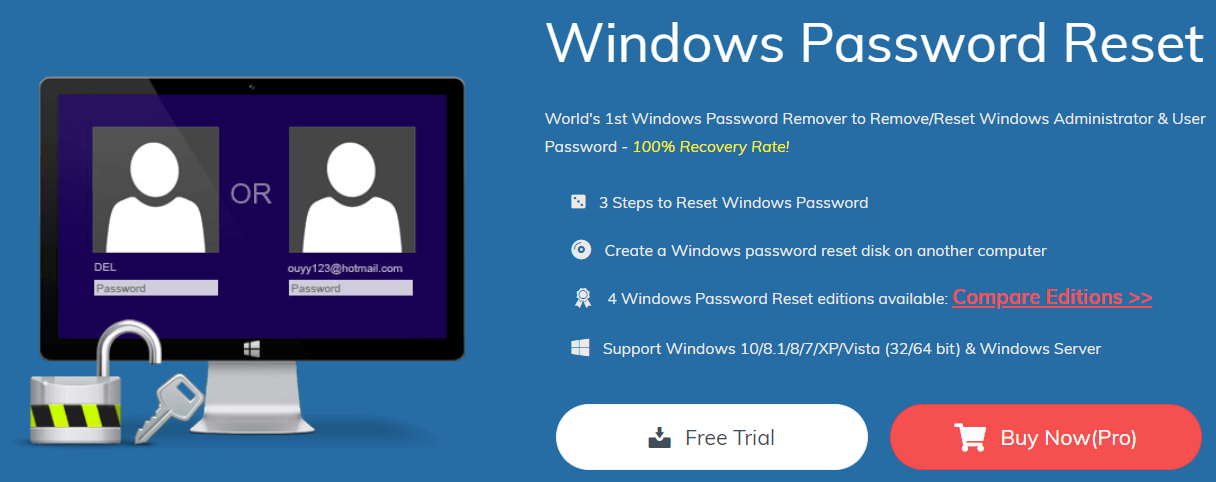 windows password reset tool