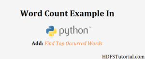 Word Count in Python