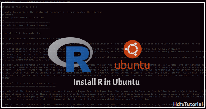 Install R in Ubuntu Linux [Step by step guide] - HdfsTutorial