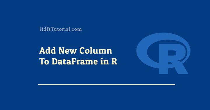 r add column to dataframe