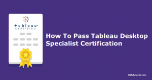 tableau specialist certification prep
